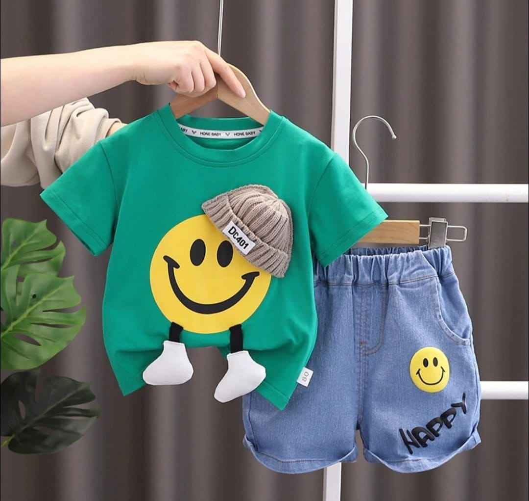 Conjunto blusa e bermuda Dinossauro 